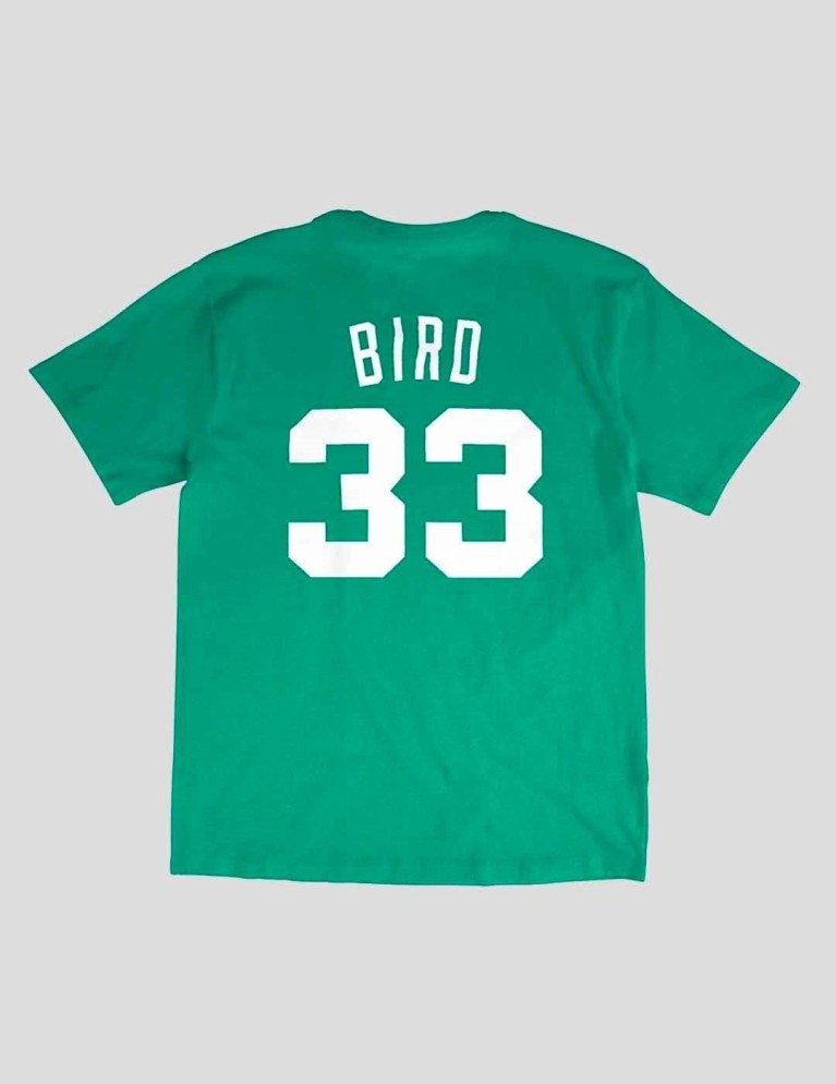 T-shirt MITCHELL & NESS n&n tee celtics bird k green